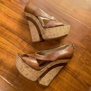 🎉HP🎉Authentic Casadei Platform Sandals